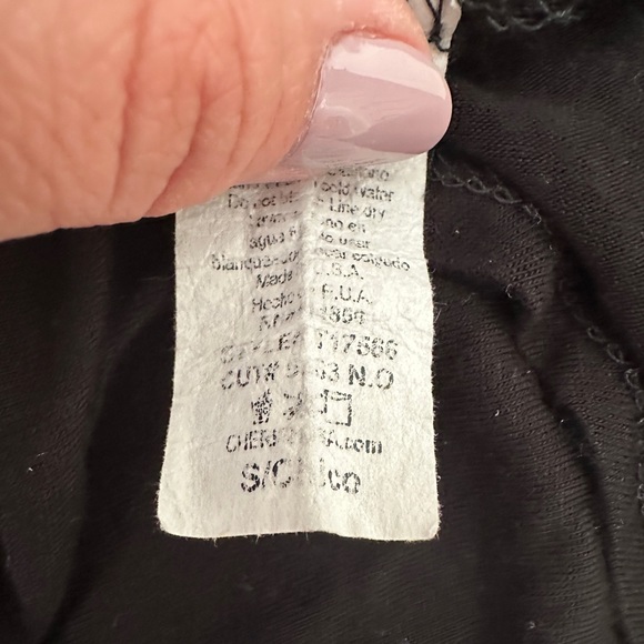 Black Flowy Top - Picture 5 of 5